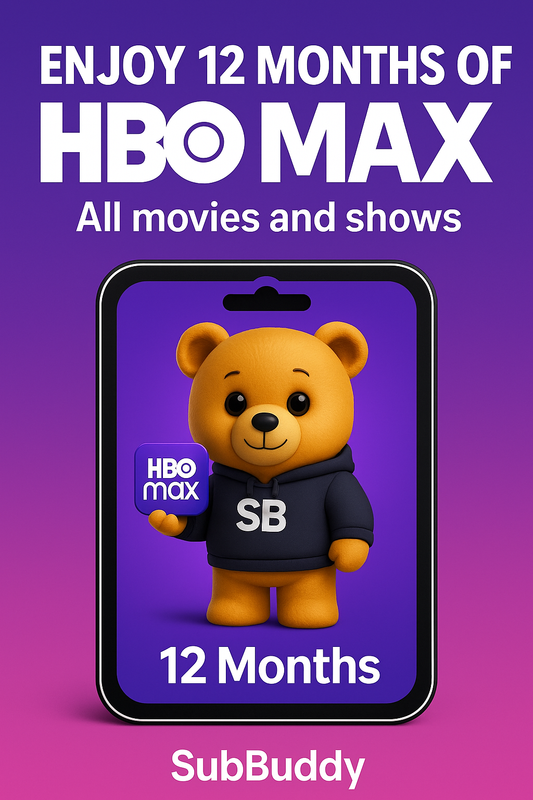 HBO Max – 12-Month Subscription